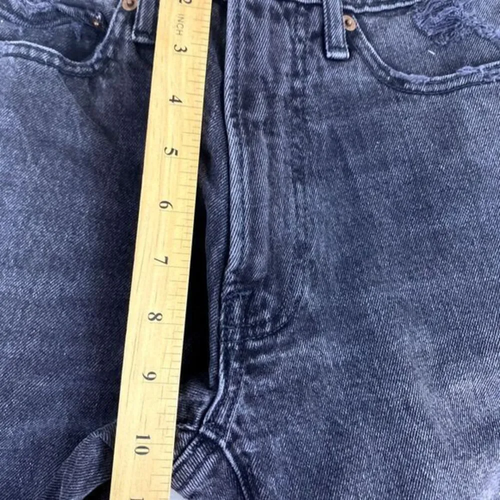 Abercrombie & Fitch Jeans‎ Men 28x34 Dark Wash Vintage Stretch 90's Slim Ripped